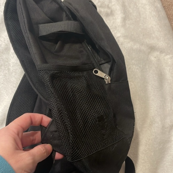 Russell Athletic Black and Blue Backpack - Picture 6 of 7